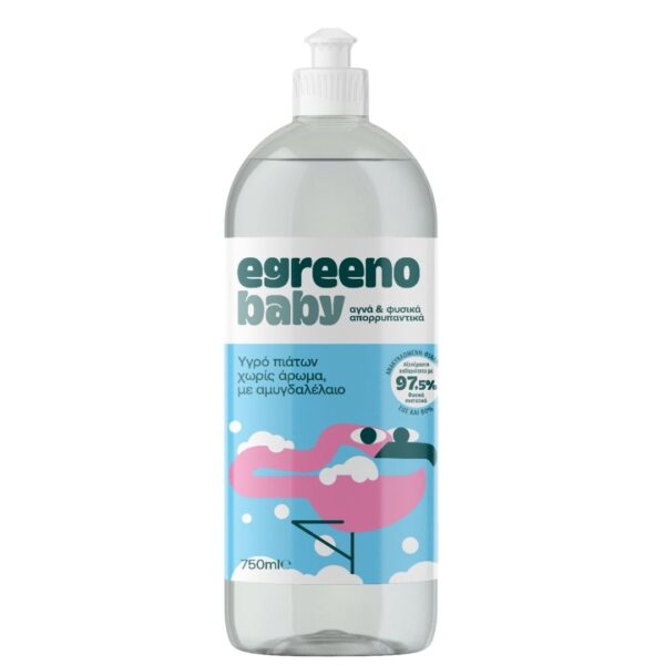 Οικολογικό Βρεφικό Υγρό πιάτων Egreeno Baby 750ml