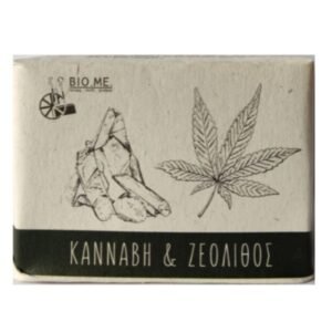 Πλάκα Σαπούνι BIOME με Κάνναβη και Ζεόλιθο - 120gr