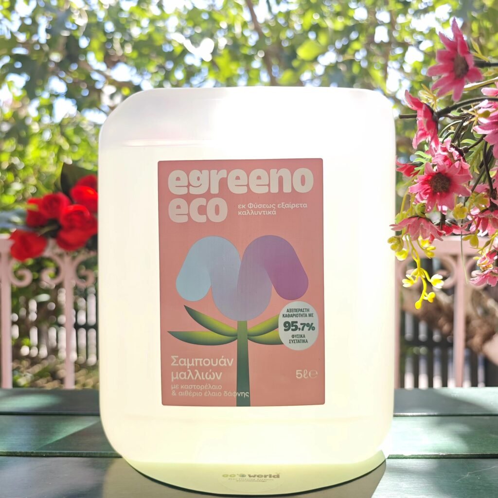 Οικολογικό Σαμπουάν Μαλλιών Egreeno Eco 5L