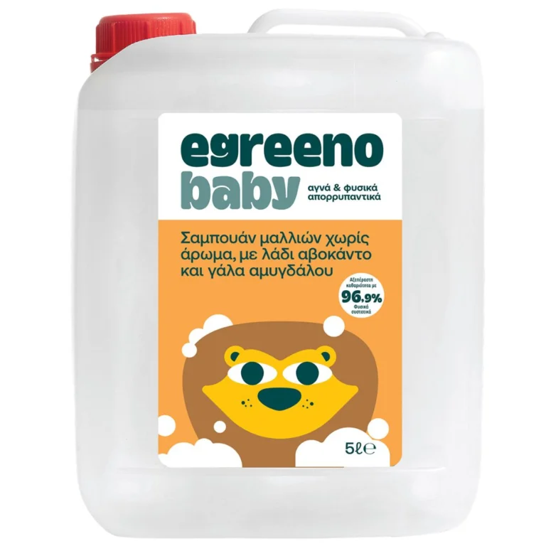 Οικολογικό Βρεφικό Σαμπουάν 5L Egreeno Baby