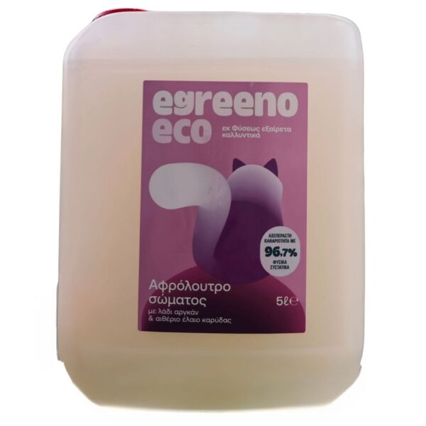 Οικολογικό Αφρόλουτρο σώματος Egreeno Eco 5L