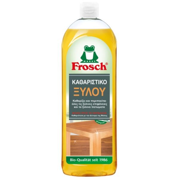 Καθαριστικό Ξύλου, για επιφάνειες και πατώματα Frosch 750ml