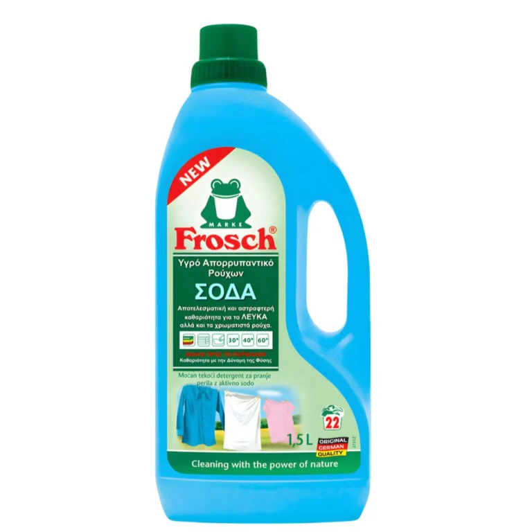 Υγρό Απορρυπαντικό Ρούχων Σόδα Frosch 22πλ 1.5L