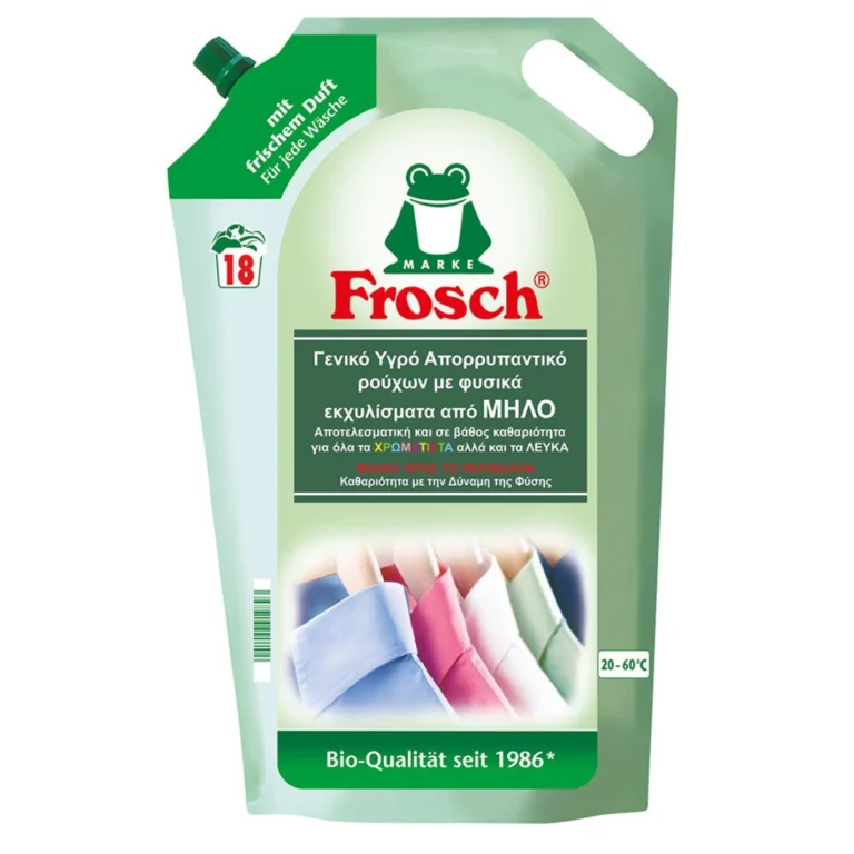 Υγρό Γενικό Απορρυπαντικό Ρούχων Frosch Μήλο 1.5L