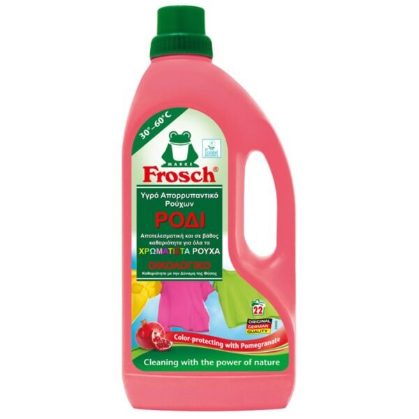 Υγρό Απορρυπαντικό Ρούχων Frosch Ρόδι 1.5L