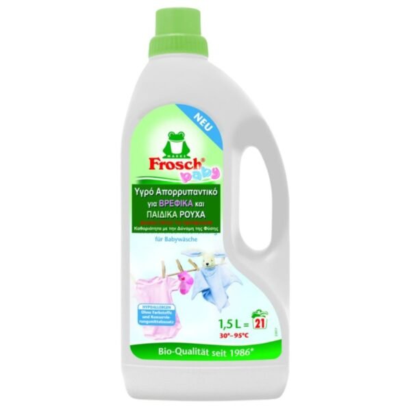 Παιδικό-Βρεφικό Οικολογικό Υγρό Απορρυπαντικό Frosch 1.5L