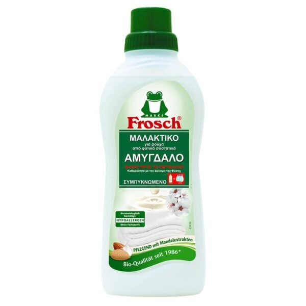 Μαλακτικό Ρούχων Συμπυκνωμένο Αμύγδαλο Frosch 750ml