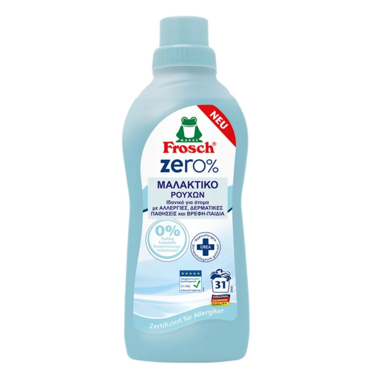 Οικολογικό Μαλακτικό Ρούχων Zero% Frosch 750ml