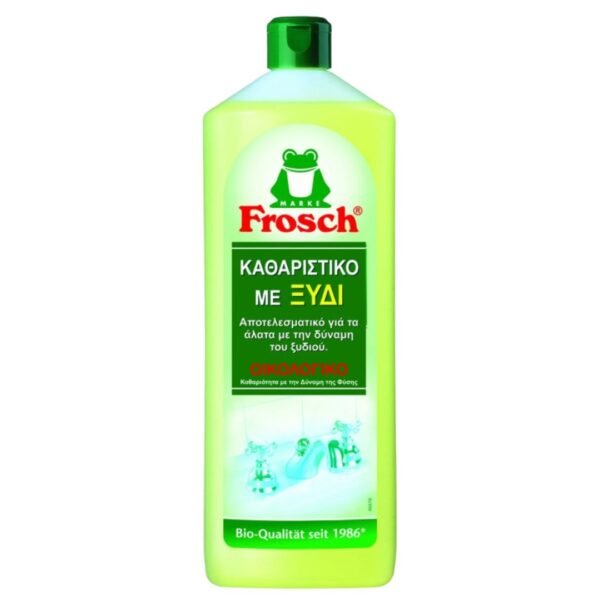 Οικολογικό Υγρό Γενικού Καθαρισμού Frosch Ξύδι 1L