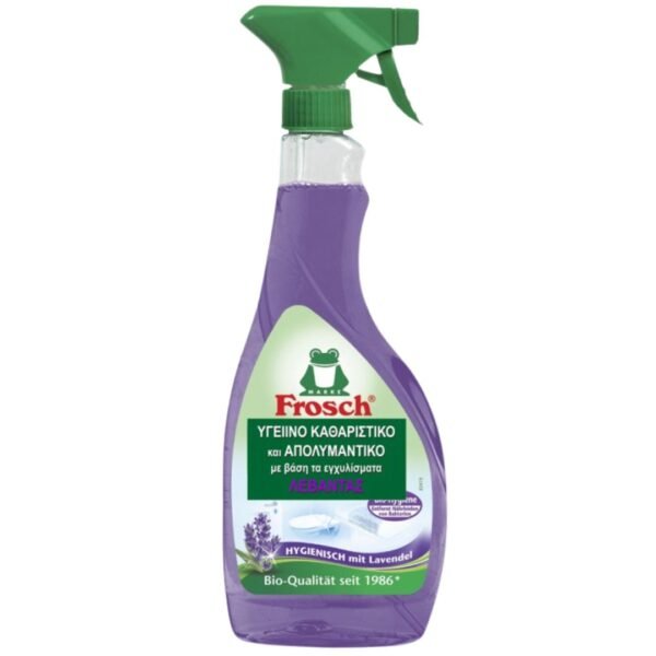 Υγιεινό Καθαριστικό-Απολυμαντικό Frosch Λεβάντα 500ml