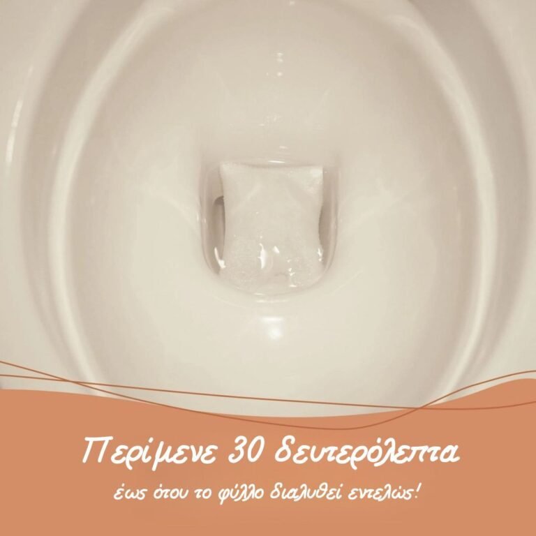 Φύλλα Καθαρισμού Τουαλέτας