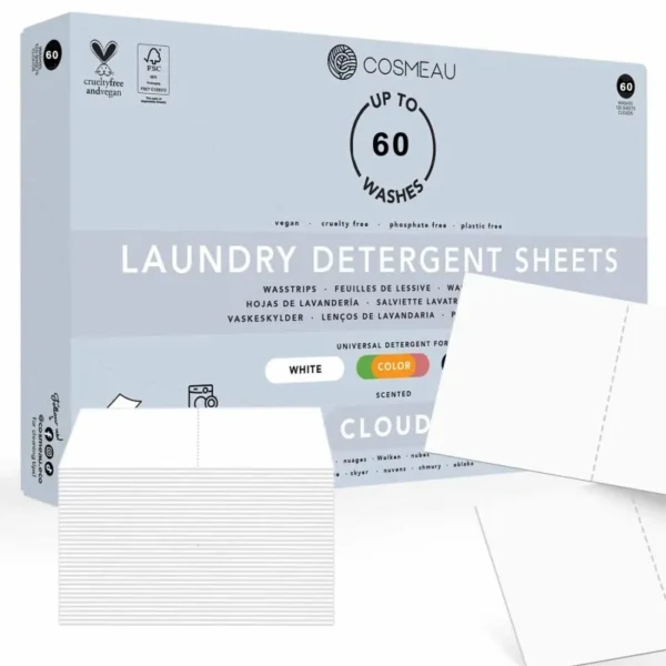 Φύλλα Πλυντηρίου Bamboozy Drifting Clouds 60X