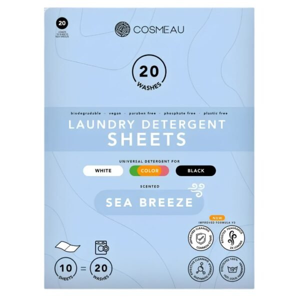 Φύλλα Πλυντηρίου Bamboozy Sea Breeze 20X