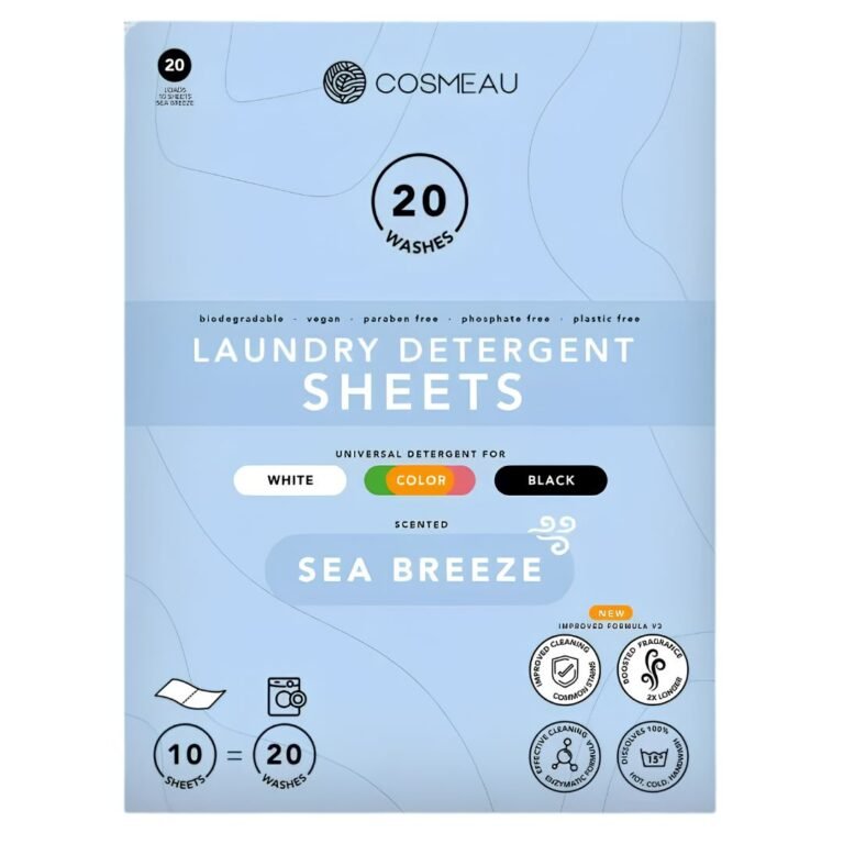 Φύλλα Πλυντηρίου Bamboozy Sea Breeze 20X
