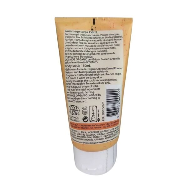 Βιολογικό Body Scrub με Βερύκοκο 150ml