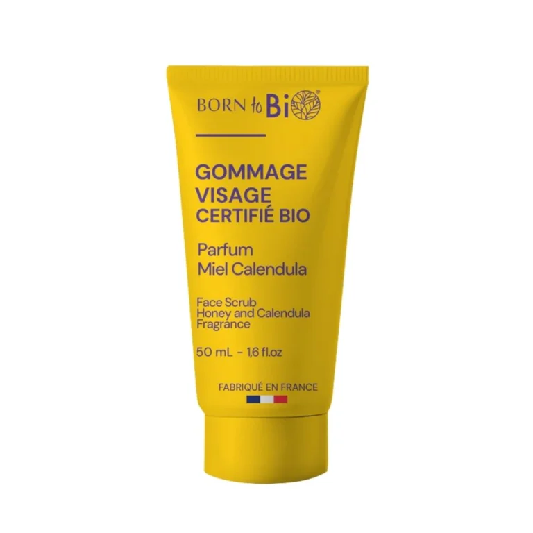 Βιολογικό Face Scrub για Ευαίσθητο Δέρμα Calendula Honey 50ml Born to Bio