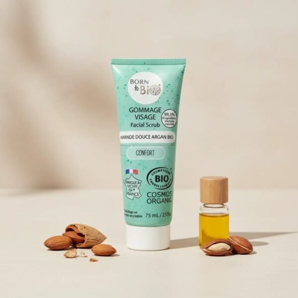 Απολεπιστικό Προσώπου Sweet Almond & Argan 75ml Born to Bio