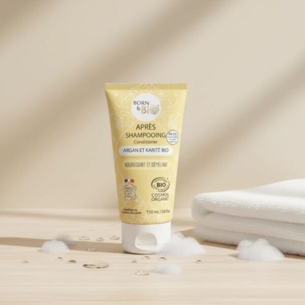 Βιολογική Κρέμα Μαλλιών 2 σε 1 Μαλακτική Born to Bio