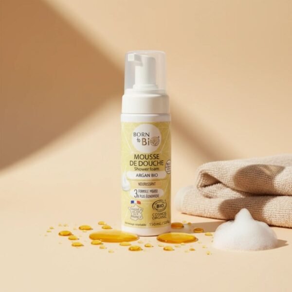 Βιολογικός Αφρός Ντους με Argan 150ml Born to Bio
