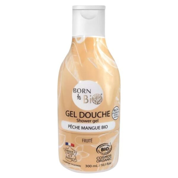 Βιολογικό Αφρόλουτρο Μάνγκο Ροδάκινο Born To Bio