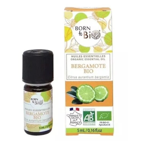 Βιολογικό Αιθέριο Έλαιο Μπέργκαμοτ 5ml Born to Bio