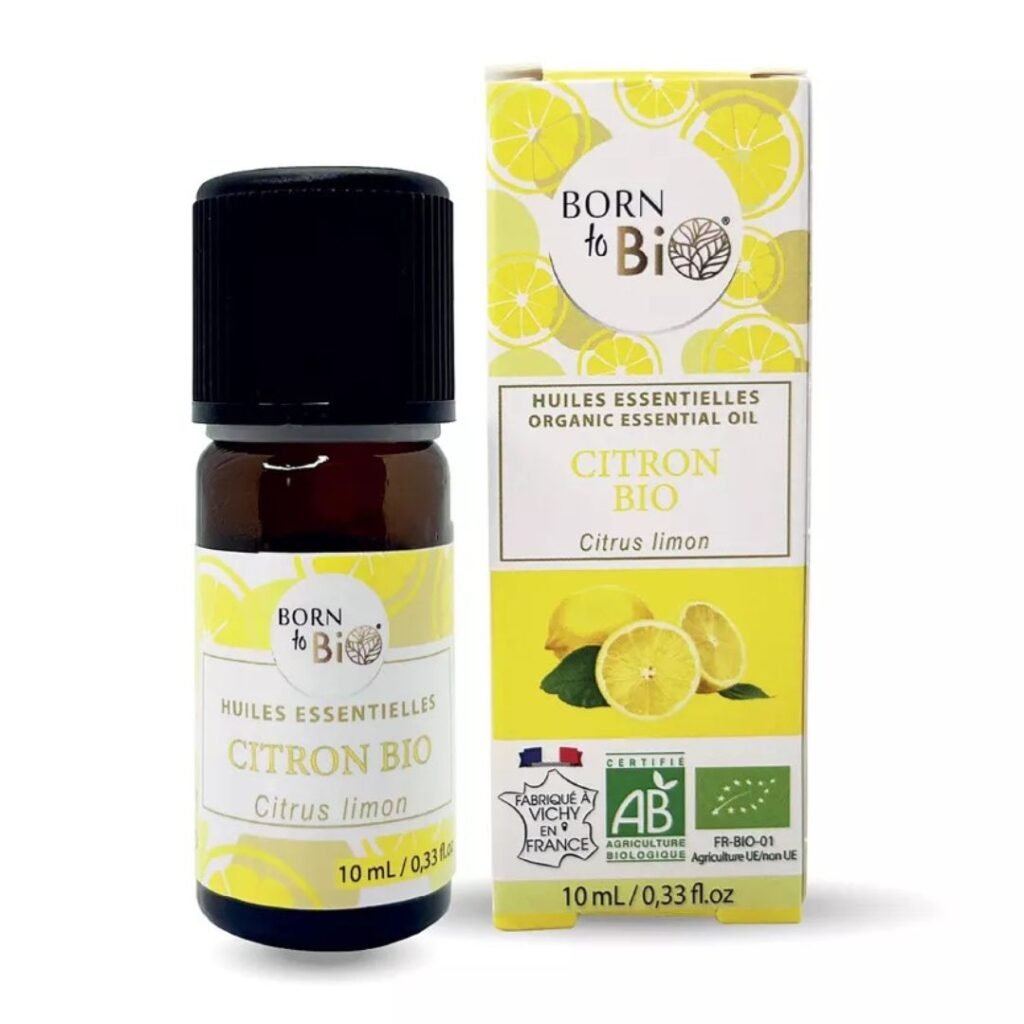 Βιολογικό Αιθέριο Έλαιο Λεμόνι 10ml Born to Bio