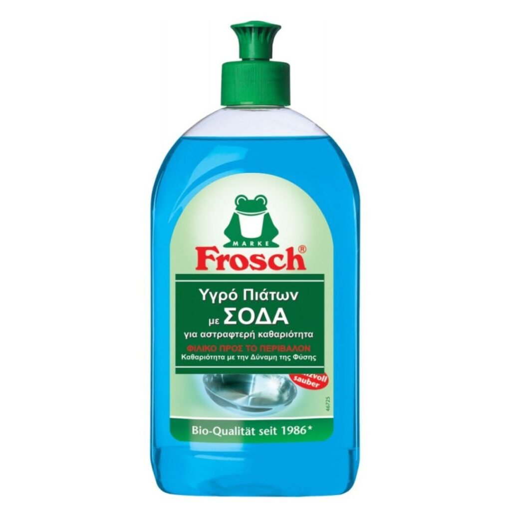Υγρό Πιάτων με Σόδα Frosch 500ml