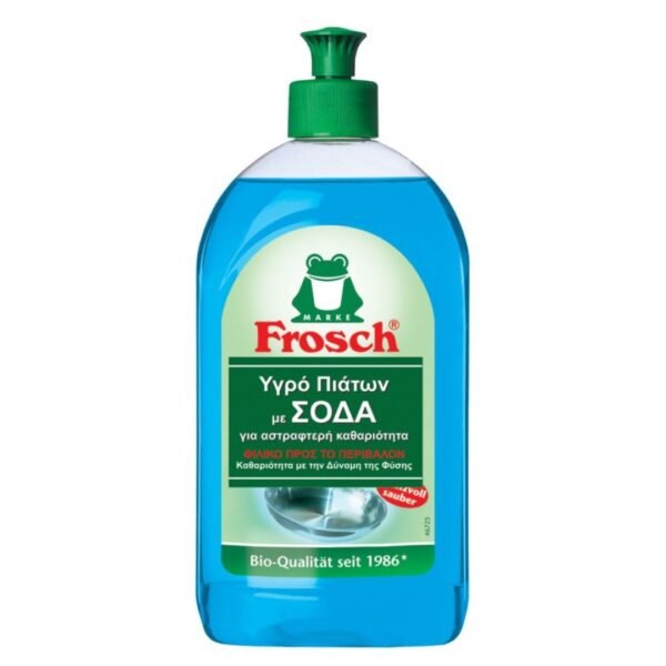 Υγρό Πιάτων με Σόδα Frosch 500ml